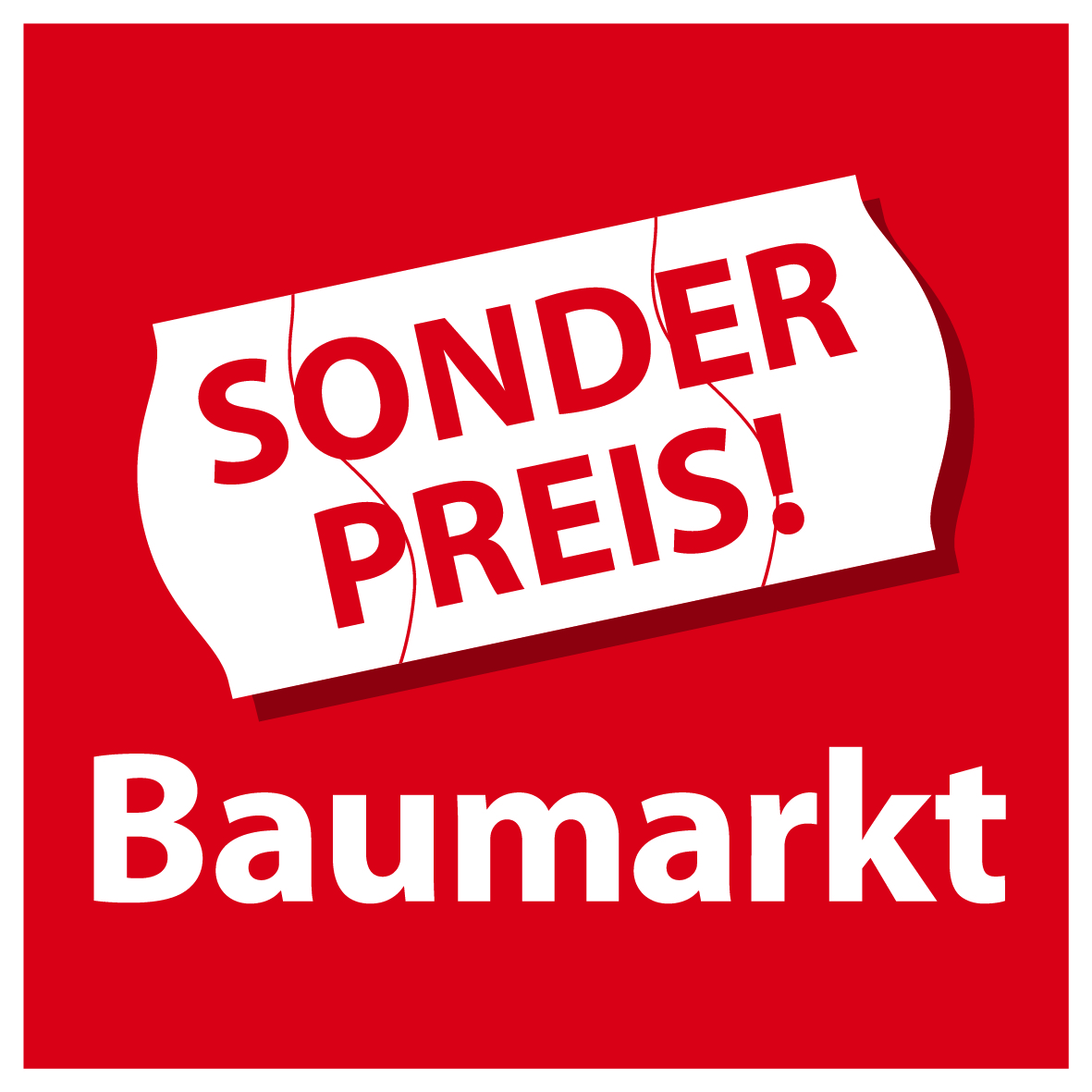 Homepage für Help Center „Sonderpreis Baumarkt“