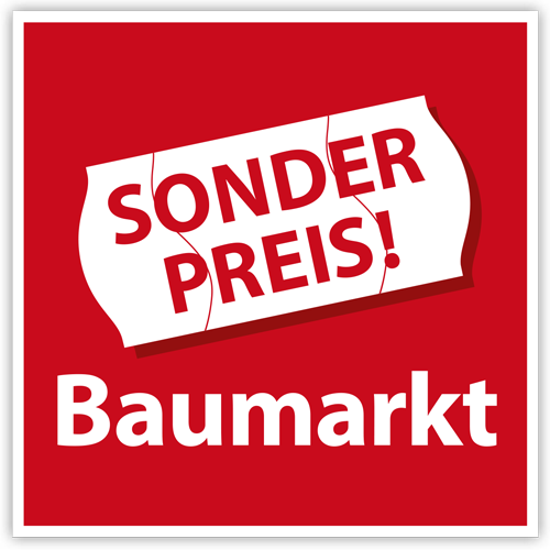 Homepage für Help Center „Sonderpreis Baumarkt“